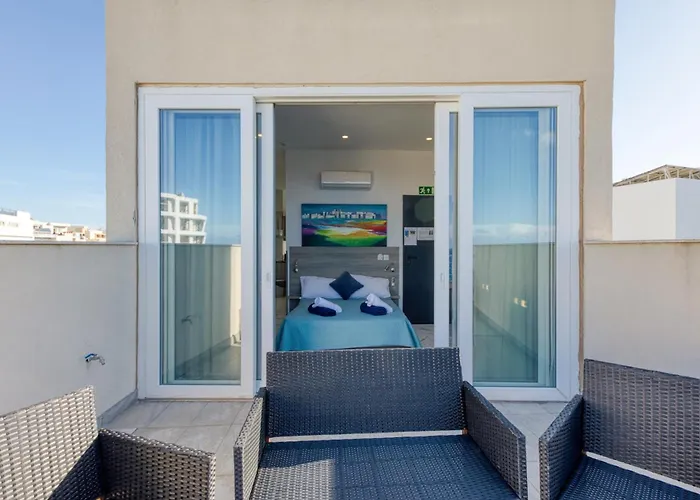 Stylish Penthouse Bay Square 5 Lejlighed San Pawl il-Baħar