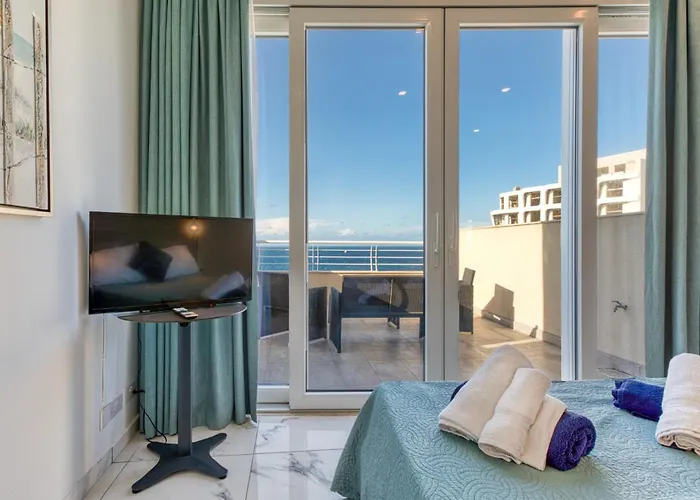 Stylish Penthouse Bay Square 5 Lejlighed *